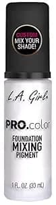 L.A. Girl Pro.Color Foundation Mixing Pigment, White glm711