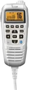 Icom Ic-Hm-195sw Command Mic Iv For m424 Vhf, White