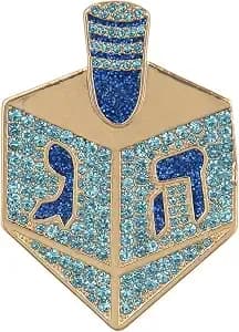Hallmark Stone Dreidel Pin