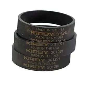 Kirby Vacuum Belt 3-Pack - Genuine Oem Replacement Part #301291g - Compatible With All Kirby Upright Vacuum Models