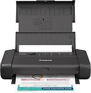 Canon Pixma tr160 Wireless Portable Lightweight Compact Printer, 50-Sheet Paper Tray And 1.44" Display - Print On-The-Go