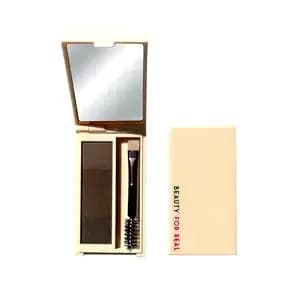 Beauty For Real Brow Max Ombre Brow Powder, Deep - Shapes, Balances & Defines Eyebrows - Long-Wear Formula - Vegan, Cruelty Free & Paraben Free