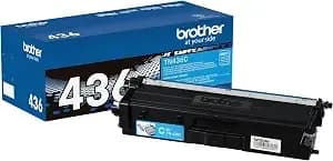 Brother Genuine Super High Yield Toner Cartridge, tn436c, Replacement Cyan Toner, Yield Up To 6,500 Pages, Amazon Dash Replenishment Cartridge