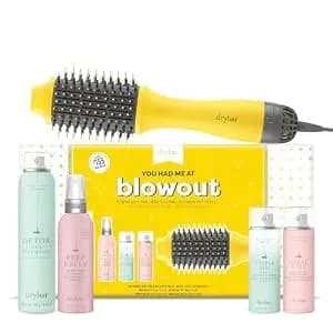 Drybar You Had Me At Blowout Kit - Refresh, Prime, Style, Texturize, And Finish Your Look With Essentials For Long-Lasting Blowouts With Extra Volume
