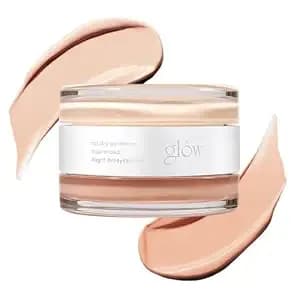 Glow Not Dry Concealer #Light #Rosysalmon, Under Eye Concealer, Korean Makeup 0.4 Oz