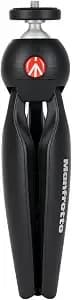 Manfrotto Pixi Mini Aluminum Table Top Tripod, Black