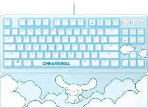 Razer Ornata v3 Tkl Gaming Keyboard, Low-Profile Keys, Cinnamoroll Edition