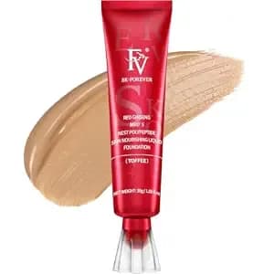 Fv Waterproof Liquid Foundation With Matte Finish, Lightweight, Oil-Free, Natural Look Makeup For Combination & Oily Skin, Light To Medium Coverage (Toffee With Matte Finish)
