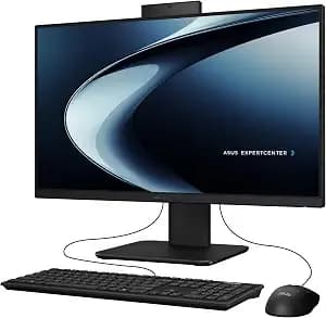Asus p440va All-In-One, 23.8” Fhd Anti-Glare Touch Display, 16gb ddr5 Ram, 1tb Ssd, Intel® Core™ i5-13420h Processor, Windows 11 Home, Wired Keyboard And Mouse Included, p440va-ds504t, Black