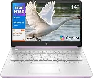 Hp 14" Laptop Computer 2026, Office 365, Intel n150 Cpu, 128gb Storag