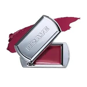 Braye Lipsleek - Blush For Cheeks & Lips, Korean Makeup Blush, Cool Lip And Cheek Balm, Vegan Cream, Lightweight W/Blendable & Buildable Makeup, Natural Look 09 Coolness 0.08oz