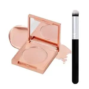 Colored Clay Cc Undereye Corrector - Color Corrector For Dark Circles With Brush, Natural Coverage Concealer, Smooth, Hydrating Under Eye Concealer For Women & Men (01#Light-Medium Peach)