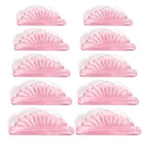 20pcs Lash Lift Rods Pads Shields No Glue Eyelash Lifting Shield Self Sticky Lash Lift Rods C-Curl Pad Soft Eyelash Perm Rod Air Bubble Silicone Guard Reusable Eyelashes Perming For Eyelashes Lifting