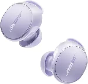 Bose Quietcomfort Bluetooth Earbuds, True Wireless Earbuds With Active Noise Cancellation And Mic, Deep Bass, ipx4 Rating, Up To 8.5 Hours Of Playtime, Chilled Lilac
