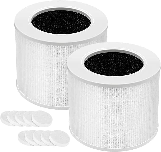 2 Pack Core Mini Replacement Filter For Levoit Core Mini-P Air Purifiers - Core Mini-Rf Filter Replacement