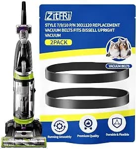 Style 7/9/10 P/N 3031120 Replacement Belt For Bissell Vacuum Belt Fit Bissell Powerforce Helix Powerlifter Cleanview Swivel Rewind Pet Vacuum Cleaner Replace Parts 2031093 32074 3031123 2-Pack