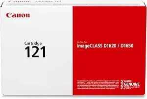 Canon Genuine 121 Black Toner Cartridge Compatible With d1650, d1620 - 5,000 Page Yield With Single-Cartridge System For Canon Imageclass d1620, d1650 And Document Printing