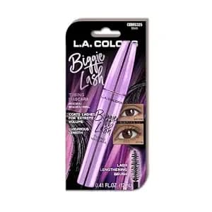 L.A. Colors Biggie Lash Tubing Mascara, Volume Black (Carded) cbms325