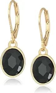Anne Klein Women'S Drop Crystal Earrings, Statement Fashion Jewelry With Crystal Inspired Accents For Everyday And Evening Wear
