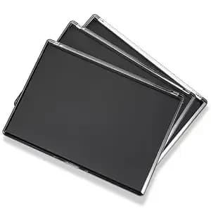 3 Pack Magnetic Makeup Palette, Empty Magnetic Plastic Eyeshadow Makeup Palette With 60pcs Adhesive Metal Stickers For Diy Cosmetics Eyeshadow Lipstick Blush Powder
