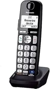Panasonic Cordless Phone Handset Accessory Compatible With Kx-tge463s / Kx-tge474s / Kx-tge475s Series Cordless Phone Systems - Kx-tgea40s (Silver)