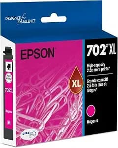 Epson 702xl Genuine High Capacity Magenta Ink Cartridge t702xl320 - High Capacity For Workforce Pro Wf-3720 Wf-3730 Wf-3733 Printers