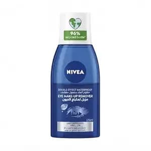 Nivea Gentle Two‑Phase Eye & Makeup Remover – Bi‑Phase Formula Quickly Dissolves Stubborn & Waterproof Makeup, Ophthalmologist & Dermatologist Tested, Safe For Sensitive Eyes, 4.23 Fl Oz