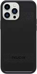 Pelican Protector Series - Iphone 13 Pro Case 6.1" [Wireless Charging Compatible] Anti-Scratch Tech [15ft Mil-Grade Drop Protection] Protective Cover For Iphone 13 Pro - Black
