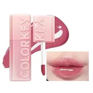 Colorkey 3d Plump Oil Lip Gloss, High-Shine Finish, Lip Tint, Moisturizing, Non-Sticky, Clear And Natural, Glassy Shine (g08 Moonlight, 3ml)