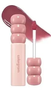 Colorgram Fruity Glass Tint 15 Satisfied Fig, Non-Sticky Formula For Glass-Like Shine And Effortless Application