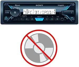 Sony dsxm55bt Bluetooth Marine Digital Media Stereo Receiver Siriusxm Ready, Single Din
