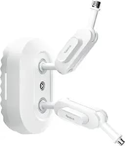 Reolink Wall Mount Bracket Battery-Powered Cameras, Rla-bkw5 - Flexible Installation, Two Components Designed To Connect Reolink Security Camera Or Solar Panel
