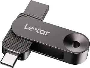 Lexar 512gb Solid State Dual Drive d500 Usb 3.2 Gen 1, For Usb Type-C/Usb Type-A Devices, Up To 400mb/S Read, Compatible With Iphone 15/16/17 Series, Android, Tablet, Pc And Mac (ljdd500512g-Bnqnu)