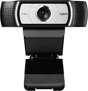 Logitech c930e 1080p Hd Video Webcam - 90-Degree Extended View, Microsoft Lync 2013 And Skype Certified - Black