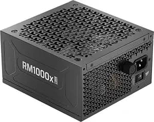 Corsair rm1000x Shift (2025) Fully Modular Atx Power Supply – Modular Side Interface, Native 12v-2x6 Cable, Atx 3.1 & Pcie 5.1, Fan-Speed Control, 105°C-Rated Capacitors, Cybenetics Gold – Black
