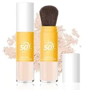 Mineral Powder Sunscreen Spf 50, For Face & Scalp, Oil Control, Lithe