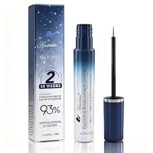 Lash Serum For Eyelash Growth, Volumizing Lashes, Sensitive Eyes Safe-5ml - Premium Lash Enhancing Serum, For Longer, Thicker, Easy To Use, Natural Ingredients, Precision Brush Tip,Fixes Brittle Lashes