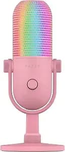 Razer Seiren v3 Chroma Rgb, Stream & Game Reactive, Usb Microphone, Pink