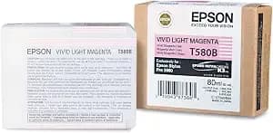 Epson t580b00 Ultrachrome k3 Vivid Light Magenta Ink Cartridge 80ml (t580b00) Ink