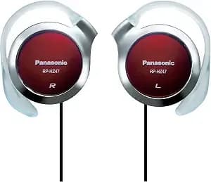 Panasonic Clip Headphone Red Rp-hz47-R (Japan Import)