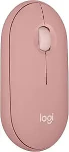 Logitech m350s Pebble 2 Bluetooth Wireless Mouse - Tonal Rose