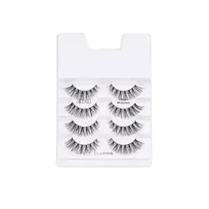 Ardell Faux Mink Lashes Demi Wispies Multipack, Natural-Looking False Eyelashes, 4 Pairs, 1 Pack