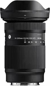 Sigma 20-200mm F 3.5-6.3 Dg For L Mount - 20-200mm Zoom Lens With Hla Autofocus And Splashproof Mount For Landscapes, Travel And Portraits