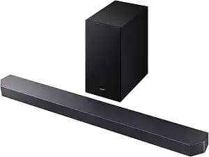 Samsung Q-Series Soundbar (Hw-q600f), 3.1.2ch Soundbar, With Wireless Subwoofer, Dolby Audio/Dts Virtual:X, Q-Symphony & Game Pro Mode