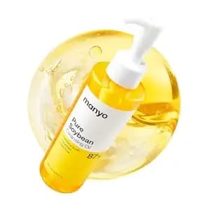 Manyo Pure Cleansing Oil, Natural Oil Cleanser For Face, Makeup Blackhead Remover, Korean Skin Care, 6.76 Fl Oz (200ml) - Natural Oil Cleanser That Melts Makeup And Helps With Blackhead Care, Korean Skincare, Tea Tree, Rice Bran