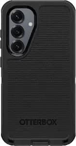 Otterbox Samsung Galaxy s25 And s24 Defender Series Case - Black (Ships In Polybag, Ideal For Business Customers)