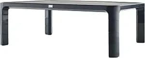 3m Adjustable Computer Monitor Stand, 16 In X 12 In X 13.6 In - Height Adjustable Monitor Riser For Desk, Office, Home With Underneath Storage Space, No Skid