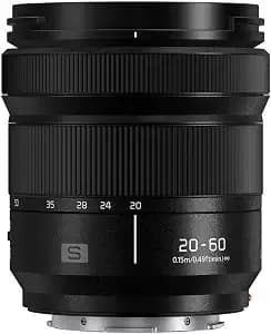 Panasonic Lumix S 20-60mm f3.5-5.6 L Mount Interchangeable Lens For Lumix S Series Mirrorless Full Frame Digital Cameras – S-r2060 (Usa) - S Series Mirrorless Full Frame Cameras - S-r2060 (Usa)