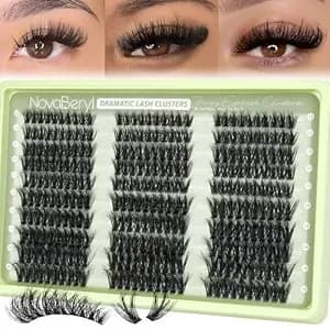 Fluffy Lash Clusters 12–18mm D Curl Volume Eyelash Clusters 3d Fluff Eyelashes Wispy Cluster Eyelash Extensions For Dramatic Look Diy Individual Lashes