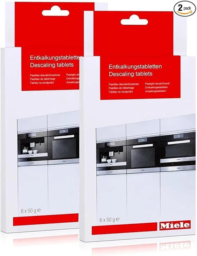 Miele 10178330 Descaling Tablets, 6 Tablets (Pack Of 2)